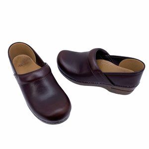 Dansko Professional Nursing Leather Clogs